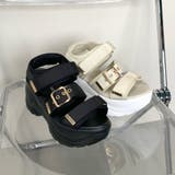 バックル3ベルト厚底スポーツサンダル | non-hedge | 詳細画像20
