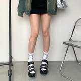バックル3ベルト厚底スポーツサンダル | non-hedge | 詳細画像3