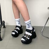 バックル3ベルト厚底スポーツサンダル | non-hedge | 詳細画像6