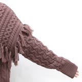 フリンジニットプルオーバー レディース ファッション | non-hedge  | 詳細画像16