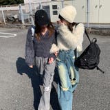 シャギーキーネックプルオーバー | non-hedge  | 詳細画像1 