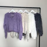 シャギーキーネックプルオーバー | non-hedge  | 詳細画像34 