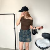 サイドタックオフショルT | non-hedge | 詳細画像2
