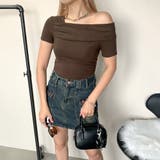 サイドタックオフショルT | non-hedge | 詳細画像6
