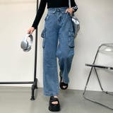 ウエスト折り返しデニムカーゴパンツ | non-hedge | 詳細画像13