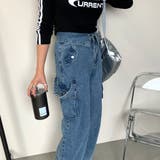 ウエスト折り返しデニムカーゴパンツ | non-hedge | 詳細画像20