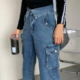 ウエスト折り返しデニムカーゴパンツ | non-hedge | 詳細画像21