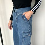 ウエスト折り返しデニムカーゴパンツ | non-hedge | 詳細画像24