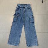 ウエスト折り返しデニムカーゴパンツ | non-hedge | 詳細画像31