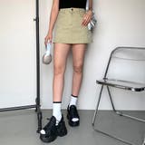 ツイル切替ミニスカート | non-hedge | 詳細画像7