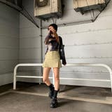 ツイルプリーツミニスカート | non-hedge | 詳細画像1