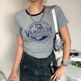 グレー | 襟配色サイドタックT | non-hedge