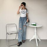 襟配色サイドタックT | non-hedge  | 詳細画像10