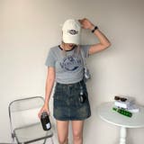 襟配色サイドタックT | non-hedge  | 詳細画像3