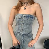 デニムビスチェパンツセット | non-hedge | 詳細画像10