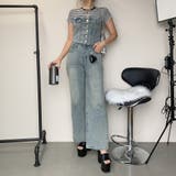 デニムビスチェパンツセット | non-hedge | 詳細画像15