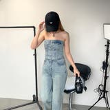 デニムビスチェパンツセット | non-hedge | 詳細画像6