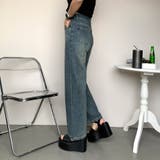 ストーンデニムストレートパンツ | non-hedge | 詳細画像9