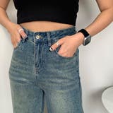 ストーンデニムストレートパンツ | non-hedge | 詳細画像17