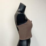 リブボタンバックオープンキャミソール | non-hedge  | 詳細画像10 