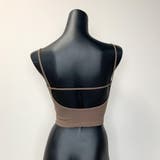 リブボタンバックオープンキャミソール | non-hedge  | 詳細画像11 