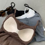 リブボタンバックオープンキャミソール | non-hedge  | 詳細画像16 