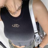 シルバープレートグラデーションタンクトップ | non-hedge | 詳細画像3