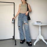 シルバープレートグラデーションタンクトップ | non-hedge | 詳細画像4