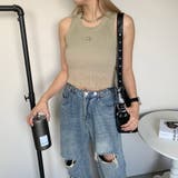 シルバープレートグラデーションタンクトップ | non-hedge | 詳細画像6