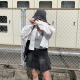 袖シャーリングショートシャツ | non-hedge  | 詳細画像13 