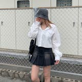 袖シャーリングショートシャツ | non-hedge  | 詳細画像14 