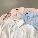 袖シャーリングショートシャツ | non-hedge  | 詳細画像18 