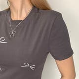 ★WEB限定★リボンショートTEE | non-hedge | 詳細画像8