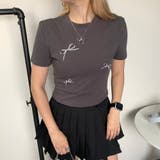チャコール | ★WEB限定★リボンショートTEE | non-hedge