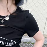 カットワークドロストチビTEE | non-hedge | 詳細画像8