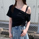 ブラック | ワンショルドロストトップス | non-hedge