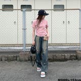 ★WEB限定★ハート刺繍ワンポイントTシャツ | non-hedge | 詳細画像1