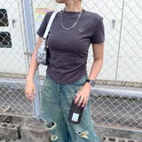 ★WEB限定★ハート刺繍ワンポイントTシャツ | non-hedge | 詳細画像16