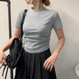 グレー | ★WEB限定★ハート刺繍ワンポイントTシャツ | non-hedge