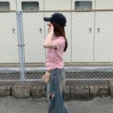 ★WEB限定★ハート刺繍ワンポイントTシャツ | non-hedge | 詳細画像3