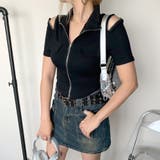 ショルダーZIPポロ | non-hedge | 詳細画像5
