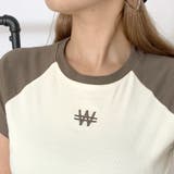 ラグランロゴ刺繍ショートT | non-hedge | 詳細画像14