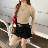 ビジューシャギーショートトップス | non-hedge | 詳細画像8
