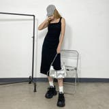 サイドシャーリングフレアワンピース | non-hedge  | 詳細画像11 
