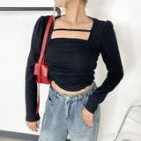 ブラック | フロントドロストチョーカーT | non-hedge