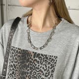 ヒョウ柄ビッグTシャツ | non-hedge | 詳細画像10