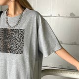 ヒョウ柄ビッグTシャツ | non-hedge | 詳細画像12