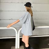 ヒョウ柄ビッグTシャツ | non-hedge | 詳細画像6
