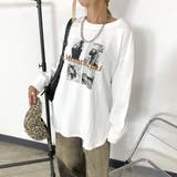 オフホワイト | カラーロゴ転写ビッグT | non-hedge