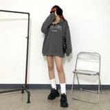 ハーフZIPロゴチュニック | non-hedge | 詳細画像24